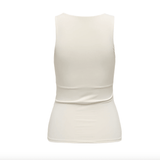 ONLEA Tank top in White Reversible 2 - way wear - Love and Lee Apparel