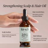 Kitsch Strengthening Hair & Scalp Oil - Love and Lee Apparel