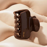 Kitsch Recycled Plastic Puffy Cloud Clip - Chocolate - Love and Lee Apparel