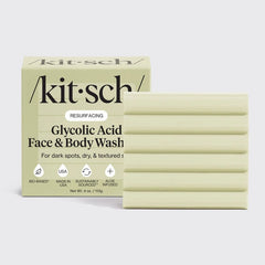 Kitsch Glycolic Acid Exfoliating Face and Body Wash - Love and Lee Apparel