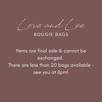 Bougie Surprise Clothing Bags - Love and Lee Apparel